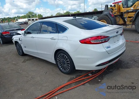 2018 Ford Fusion Titanium/Platinum Phev from USA, damaged, VIN 3FA6P0SU2JR107435